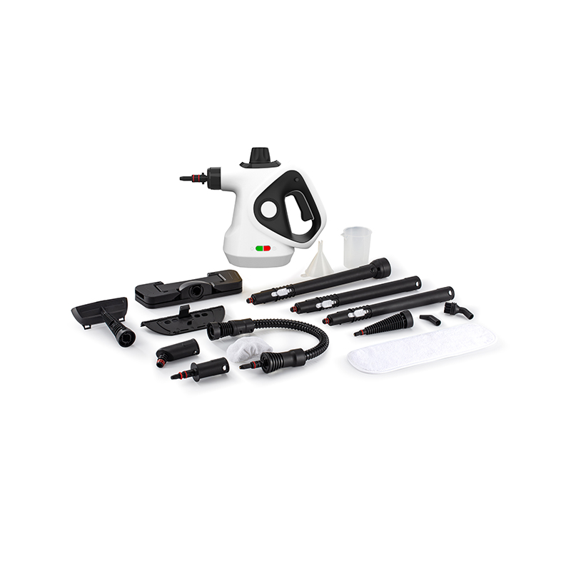 TM-377 900-1050W Handhållen ångtvätt för flera ändamål med mopp